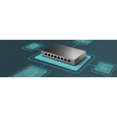 TP-LINK TL-SG108PE Switch Smart 8xGE (4xPoE)