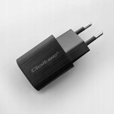 Qoltec Ładowarka 35W GaN ULTRA 5-20V 2.25-3A 1xUSB C PD 1xUSB 3.0 Czarny SKLEP KOZIENICE RADOM