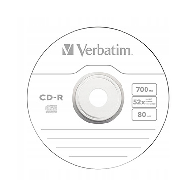Verbatim CD-R Extra Protection 10-pack 700MB 52x 80min. 12cm wrap
