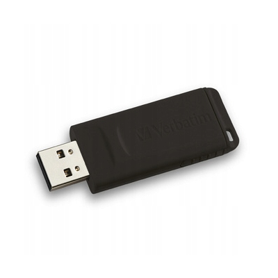 Verbatim USB flash disk, USB 2.0, 128GB, Slider, czarny, 49328