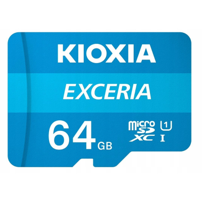 Kioxia microSD 64GB M203 UHS-I U1 adapter