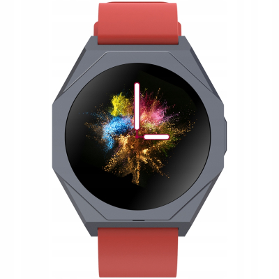 Canyon Otto SW 86 smartwatch sportowo elegancki czerwony