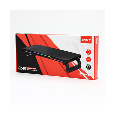 Marvo Podstawa pod monitor, czarny