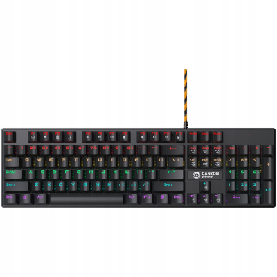 Canyon Deimos GK 4 klawiatura mechaniczna przewodowa z podświetleniem RGB