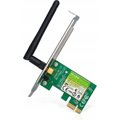 TP-LINK WN781ND karta WiFi N150 PCI-E 1x2dBi (SMA) BOX