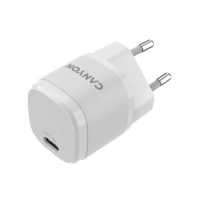 CANYON Ładowarka sieciowa H-20-05 PD 20W USB-C Biała