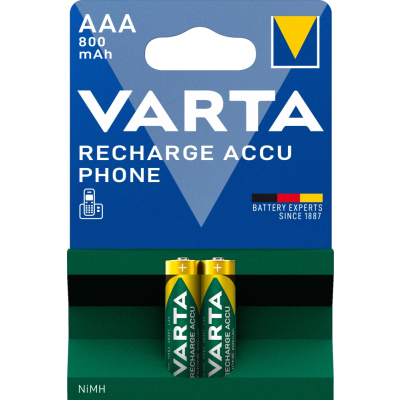 VARTA AKUMULATORY R3 800 mAh RECHARGE ACCU POWER 2szt