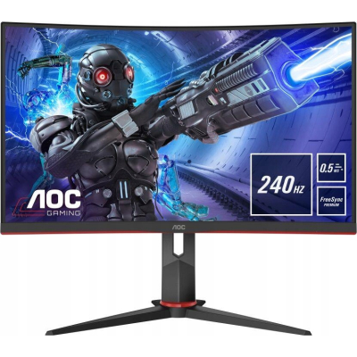 Monitor AOC 27" C27G2ZU/BK 2xHDMI DP 4x USB 3.1 głośniki FHD 1920x1080 Sklep KOZIENICE RADOM