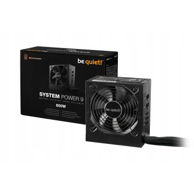 BE QUIET! Zasilacz System Power 9 CM 600W BN302