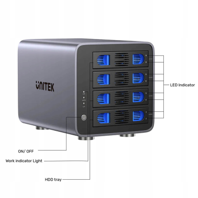 Unitek Obudowa dysku 3,5