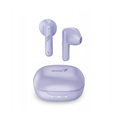 Genius HS-M905BT mikrofon, bezprzewodowa, fioletowy, 2.0, etui z ładowarką