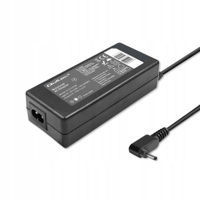 Qoltec Zasilacz do Asus 65W 19V 3.42A 4.0*1.35 +kabel zasilający 51510