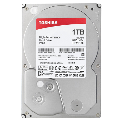 Dysk Toshiba P300 HDWD110UZSVA 1TB, 64MB, SATA III