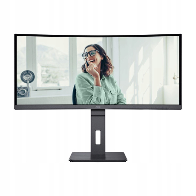 Monitor AOC 34" CU34P3CV HDMI DP USB-C głośniki 2x5W 3440x1440 WQHD Sklep KOZIENICE RADOM