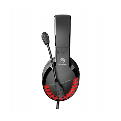 Marvo HG9022 słuchawki z mikrofonem, przewodowa, czarno-czerwone, 7.1