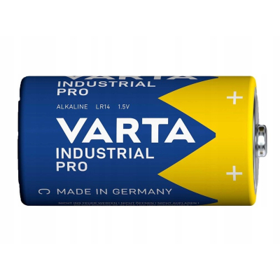 VARTA BATERIA ALKALICZNA C R14 INDUSTRIAL PRO 20pak