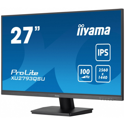IIYAMA] Monitor 27 cali XU2793QSU-B7 IPS QHD 100Hz HDMI DP 300cd