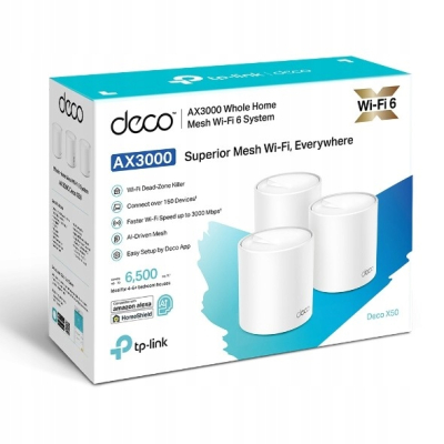 TP-LINK System WIFI Deco X50(3-pack) AX3000