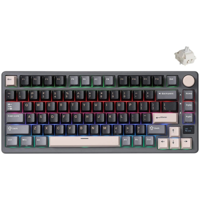 ROYAL KLUDGE RK-M75 Phantom Gaming Keyboard Beige switch