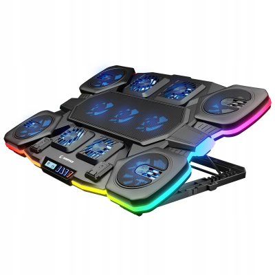 Rampage Glacier Gamingowa podstawka chłodząca pod laptop 14-17” 2600RPM