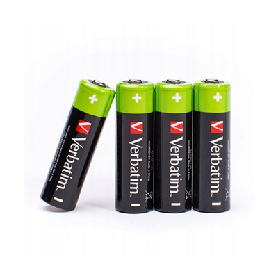 Akumulatorki, AA (HR6), 2500 mAh, Verbatim, 4-pack 49517