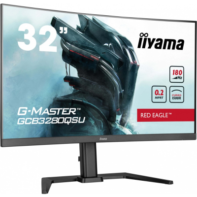 IIYAMA Monitor 32 cale GCB3280QSU-B2 VA QHD 180Hz 1500R 0.2ms 4xUSB 350cd
