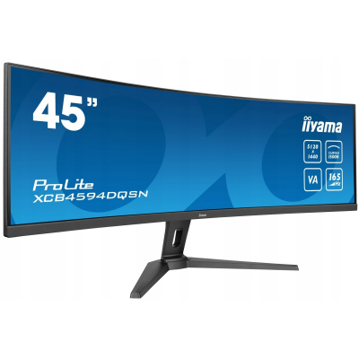 IIYAMA] Monitor 44.5 cala XCB4594DQSN-B1 VA DQHD 165HZ,USB DOCK 32:9 1500R Sklep KOZIENICE RADOM