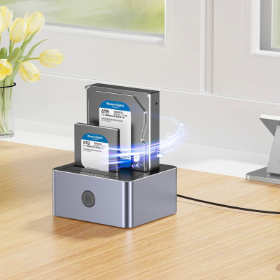 Unitek Stacja klonująca dyski 2 x SATA 2,5