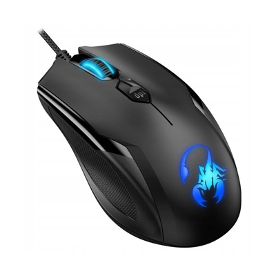 Genius X-1 600 Mysz przewodowa, czarna, 3200DPI