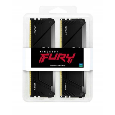 Kingston Pamięć DDR4 Fury Beast RGB 16GB(2* 8GB)/3200 CL16