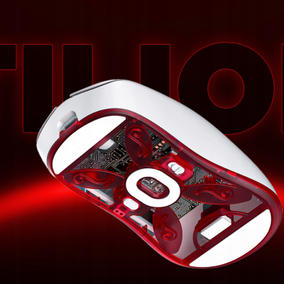 Rampage TILION Mysz bezprzewodowa Biała