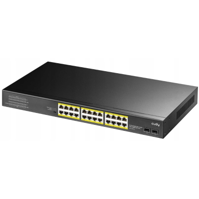 CUDY GS1028PS2 przełącznik sieciowy 24-portowy Gigabit PoE+ 300W