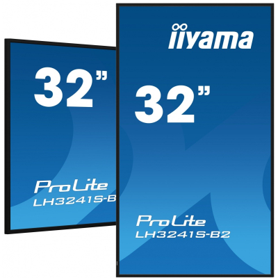 IIYAMA Monitor 32 cale LH3241S-B2 IPS FHD HDMI 24/7 RJ45
