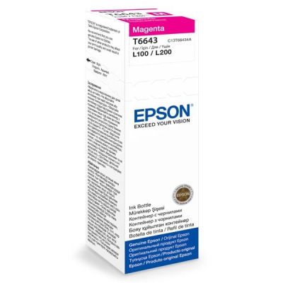 Tusz Epson T6643 MAGENTA 70ml