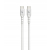 Kabel USB C - USB C 1 m. silikonowy biały