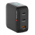 Verbatim, Mini ładowarka GaN z wyświetlaczem TFT 2 x USB-C / 1 x USB-A 100W