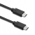 Qoltec Kabel USB 3.1 typ C męski USB 3.1 typ C męski 3m Czarny 52353