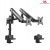 Maclean uchwyt biurkowy na 2 monitory 75x75 100x100 17-32