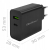Qoltec Ładowarka Super Quick PD 1xUSB-C 1xUSB 45W 5-20V 2.25-3A Czarna