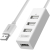 Unitek Y-2146 hub 4x USB 2.0 mini - biały