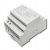 Qoltec Zasilacz na szynę DIN 85.2W 12V 7.1A Szary