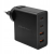 Qoltec Ładowarka GaN POWER PRO 2xUSB-C 2xUSB 130W 5-20V 1.5-5A PD Czarna