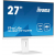 Monitor iiyama 27 cali XUB2797QSN-W2 IPS QHD USB-c Dock HDMI DP PD-65W 2x2W