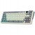 ROYAL KLUDGE RK M70 Cyan Purple Gaming Keyboard Beige switch