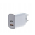 Ładowarka sieciowa 2x3A USB C + USB A Power Delivery biała