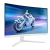 Philips Monitor 27 cali 27M2C5501 Curved VA 180Hz HDMIx2 DP HAS Ambiglow