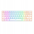 ROYAL KLUDGE RK61 White Gaming Keyboard Red switch