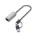 Unitek Adapter USB-A/C na RJ45 2.5 G Ethernet