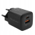 Qoltec Ładowarka 35W GaN ULTRA 5-20V 2.25-3A 1xUSB C PD 1xUSB 3.0 Czarny SKLEP KOZIENICE RADOM