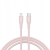 CANYON Kabel CLNM60 C-L 60W MFI 1m Silikonowy Różowy